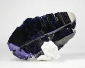 Azurite from Milpillas Mine, Mun. de Santa Cruz, Sonora, Mexico
FOV: 7.9 cm