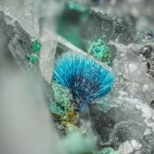Tellurium minerals from North Star Mine, Tintic District, Juab Co., UT
FOV: 1.53 mm